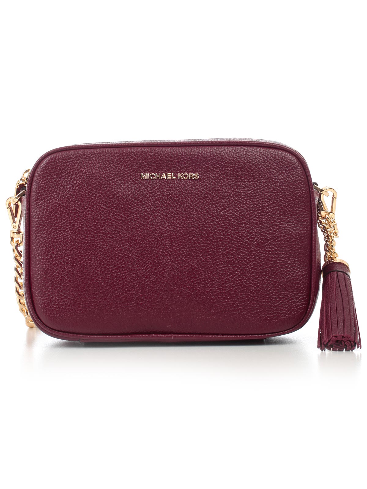 michael kors oxblood wristlet