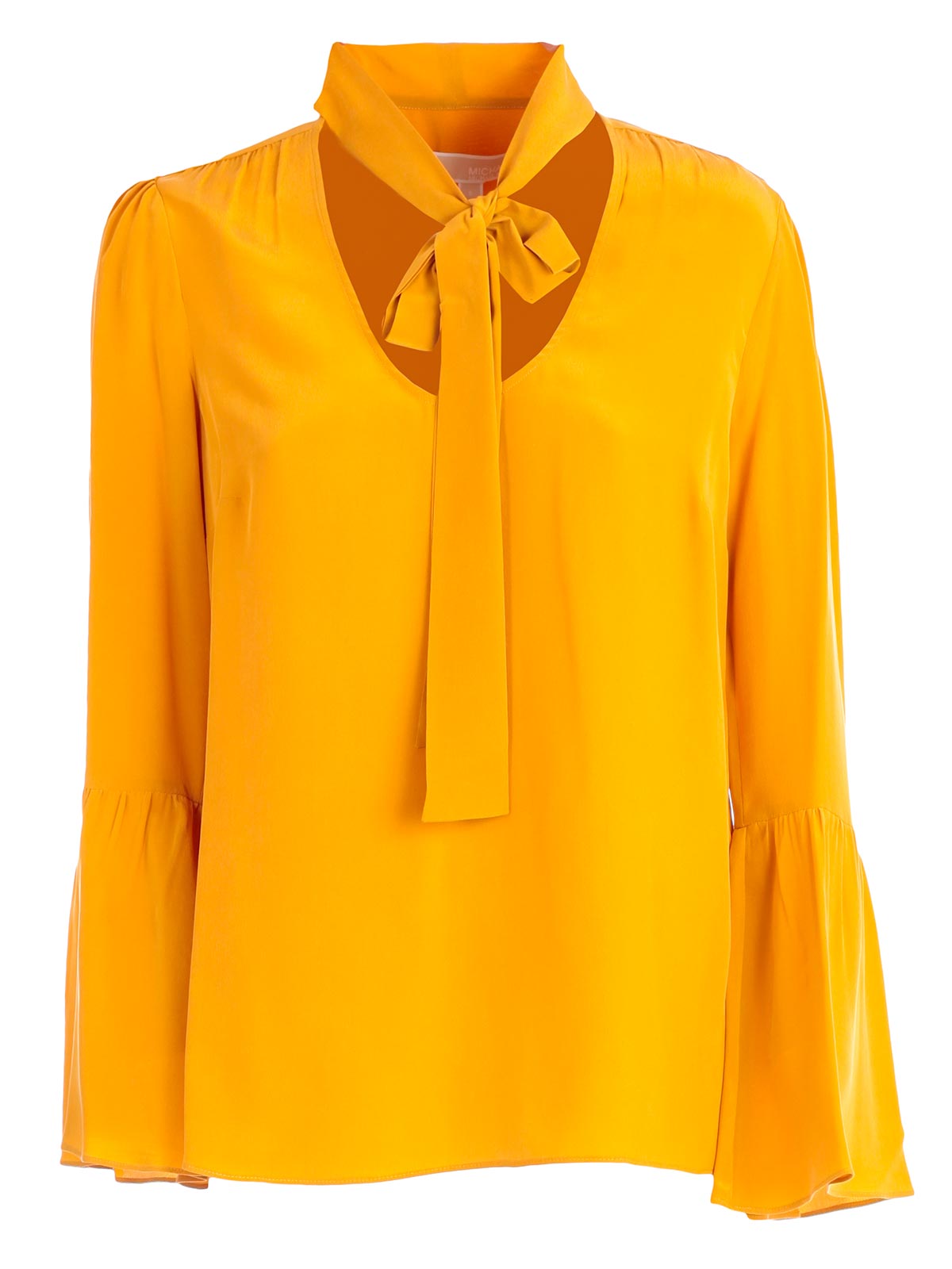 michael kors shirts womens yellow