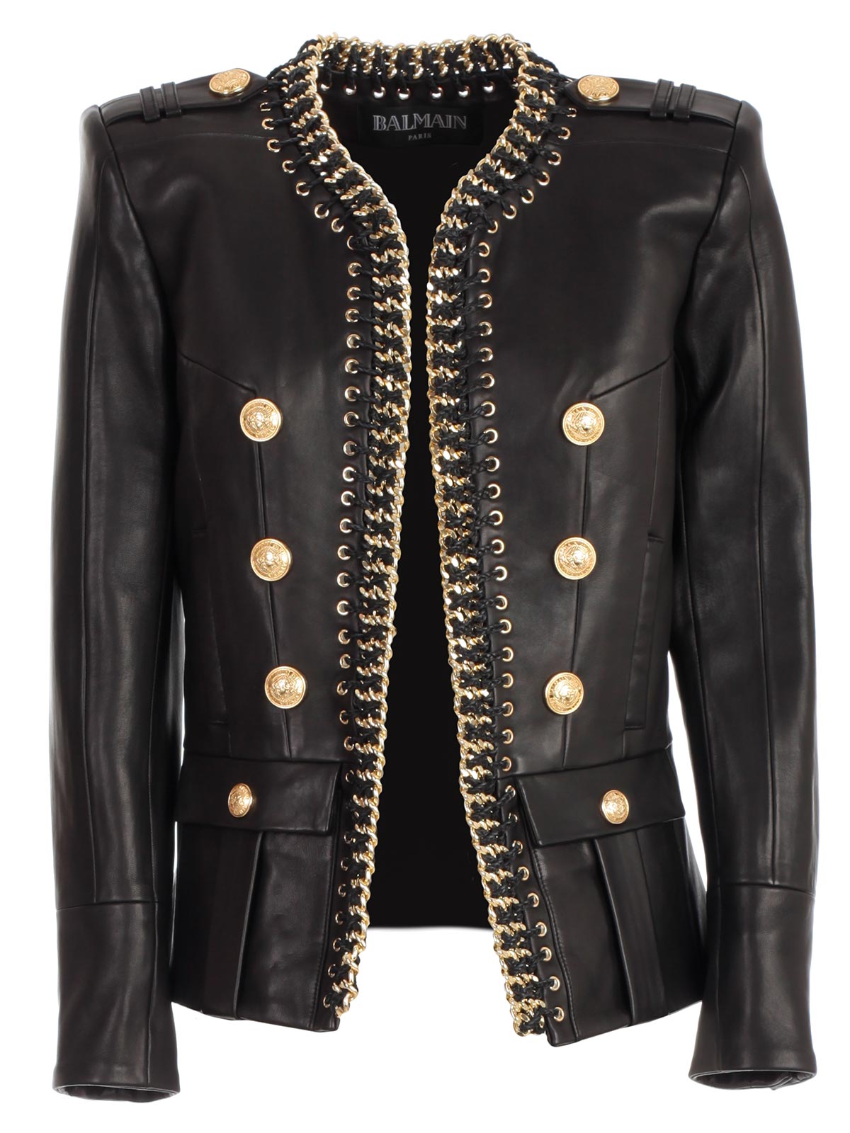 Balmain Jacket 157344.376P - C5100 BLACK GOLD.Bernardelli Store ...