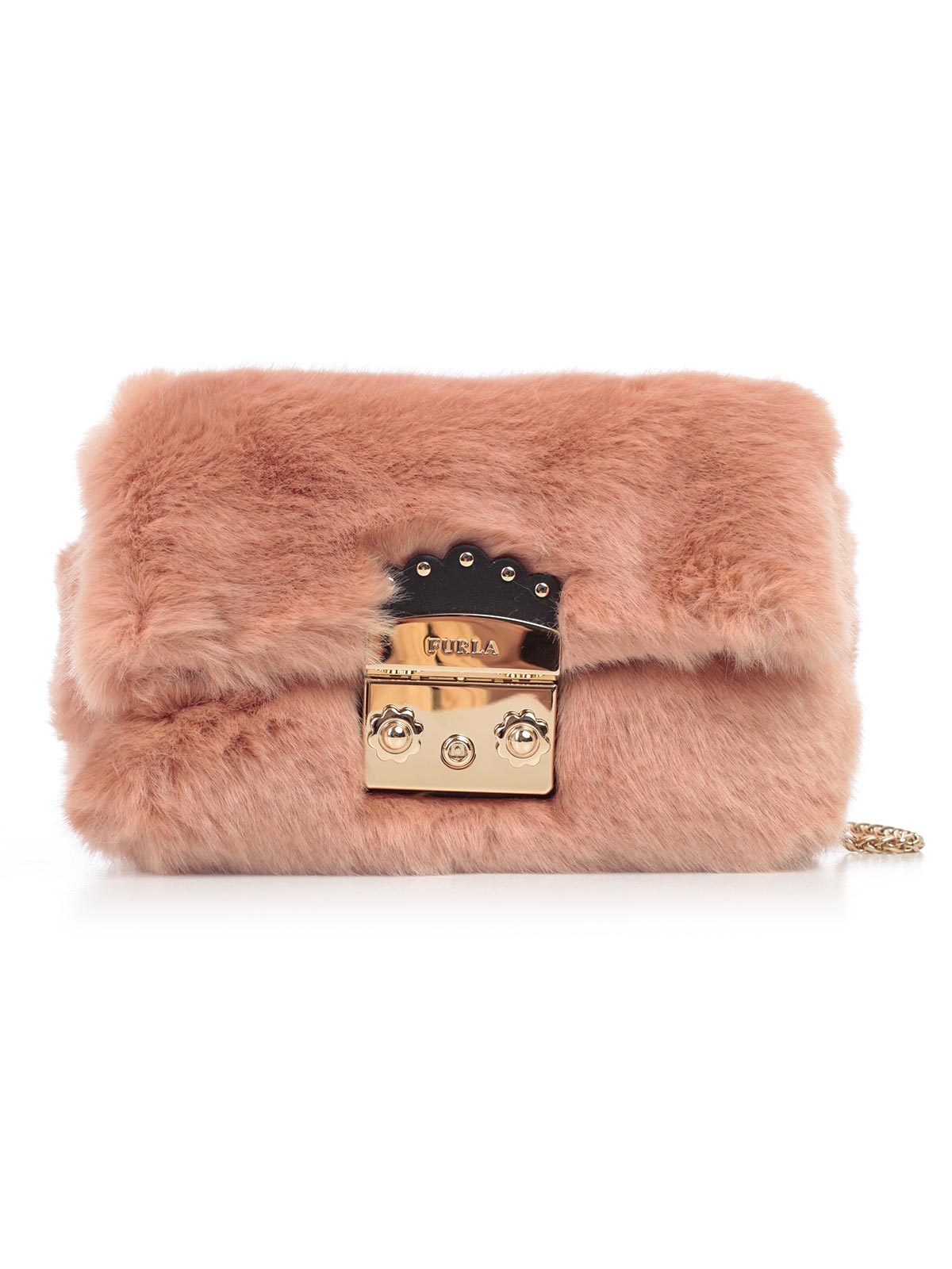 furla fur bag