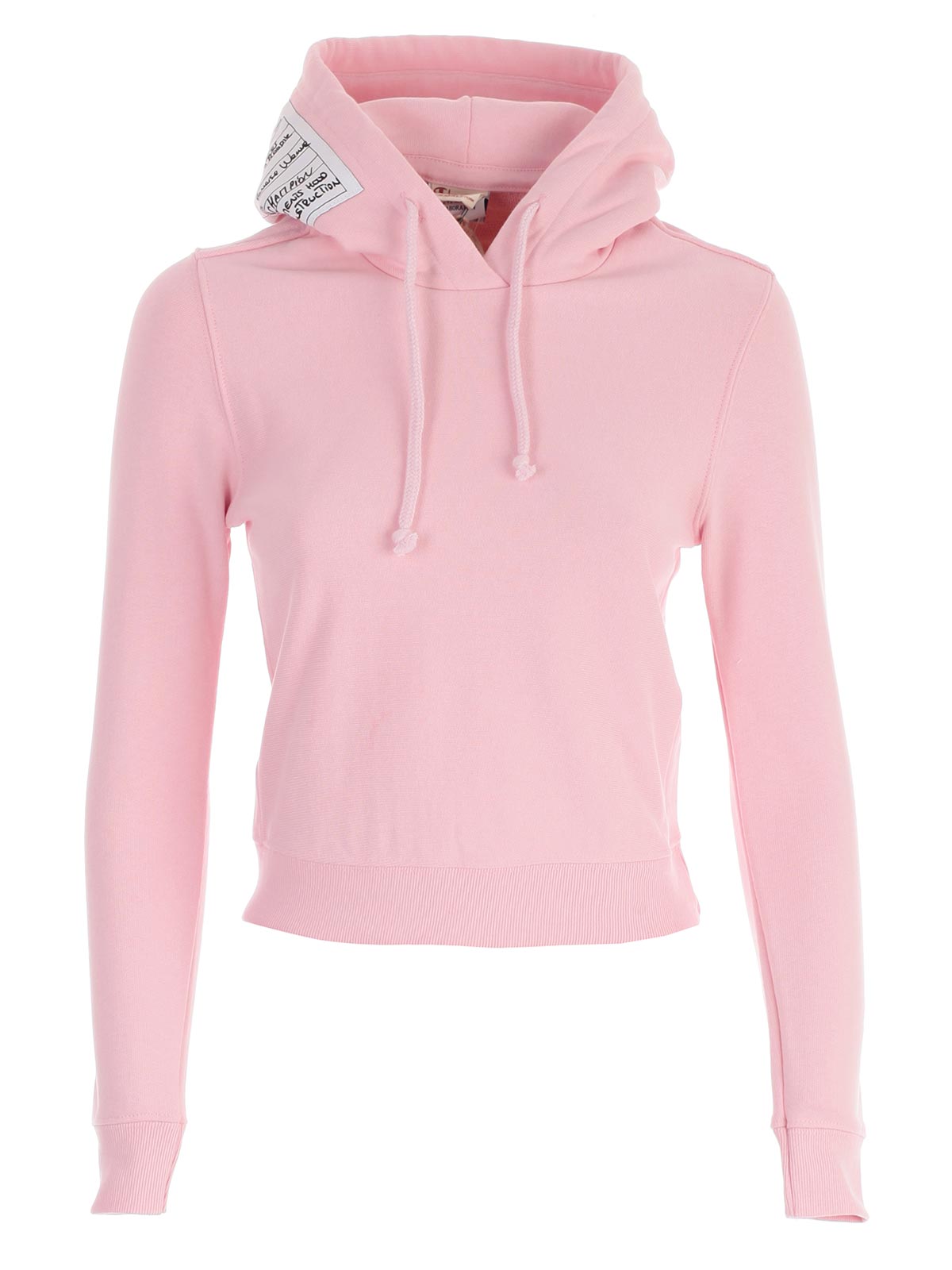 vetements hoodie pink