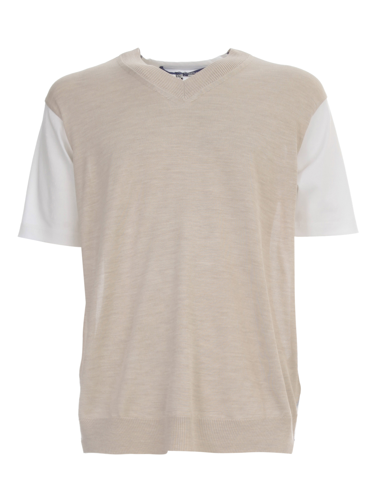 comme des garçons t shirt beige